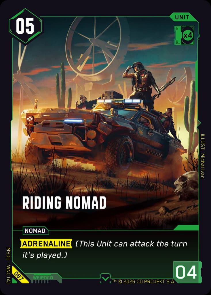 Riding Nomad