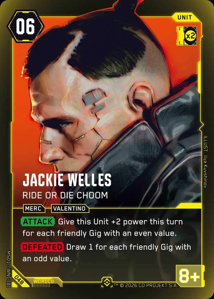 Jackie Welles — Ride or Die Choom