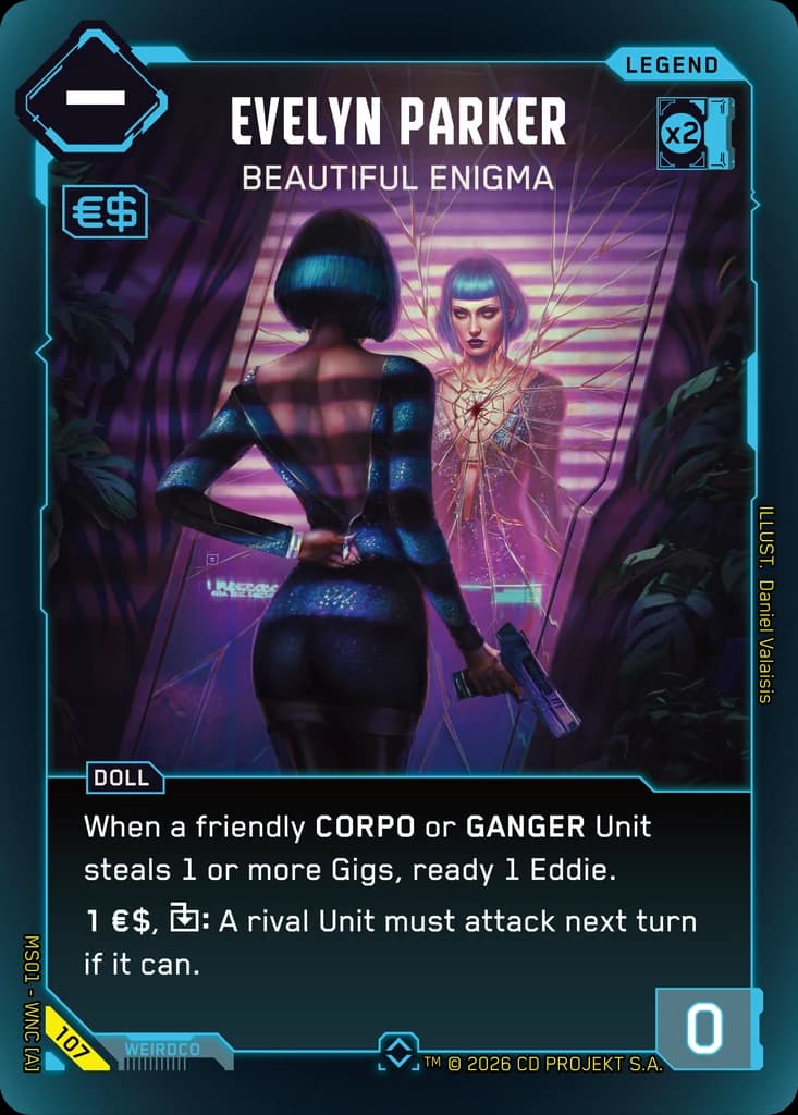 Evelyn Parker — Beautiful Enigma