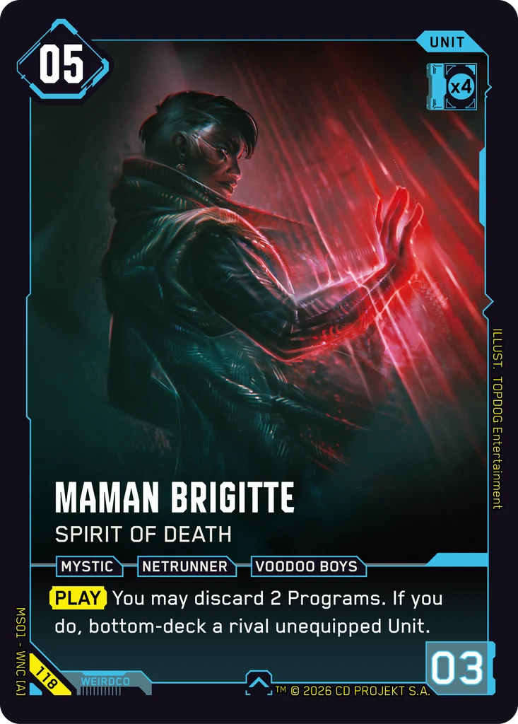 New Intel: Four more card drops!